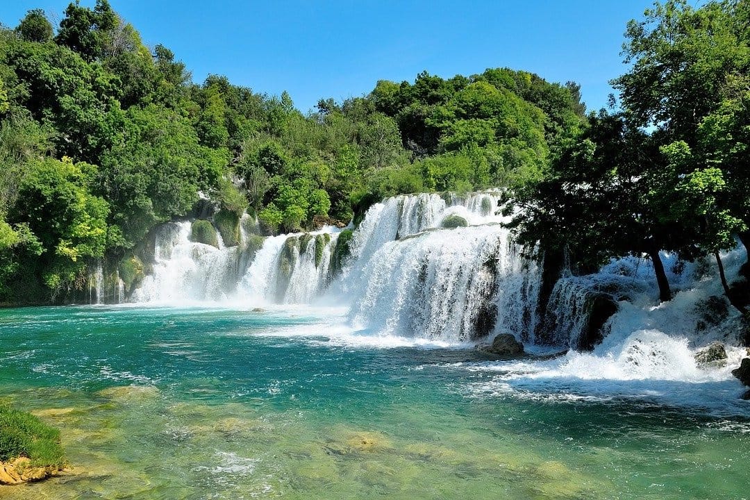 Krka Waterfall, Krka National Park, Croatia
