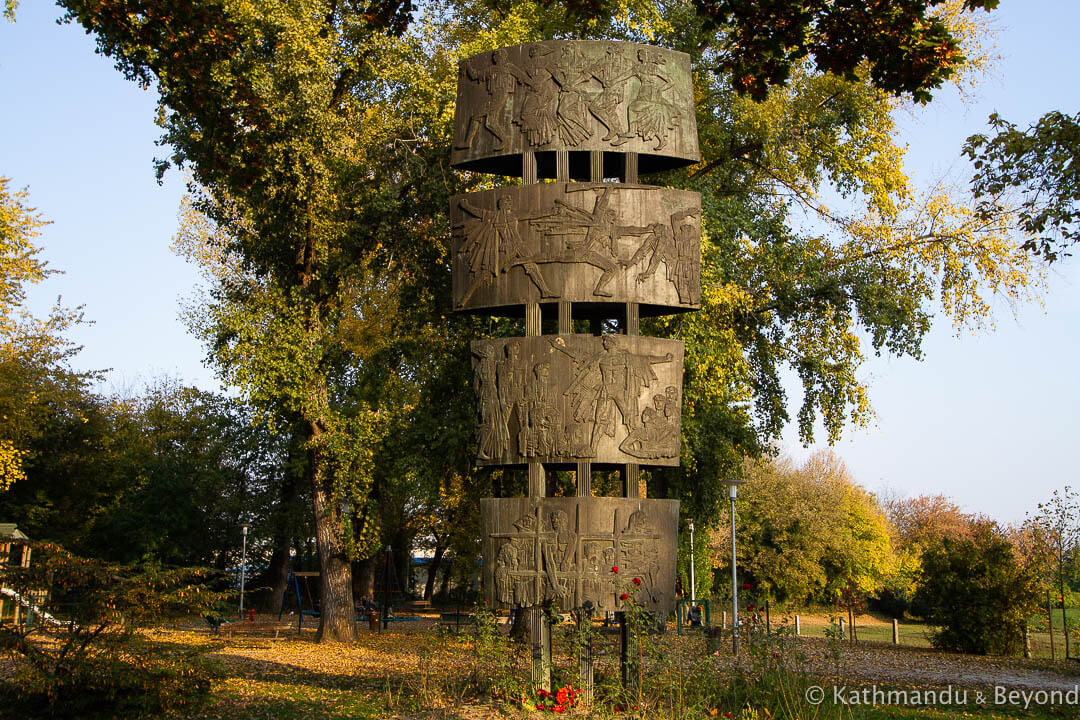 Monument to the Fallen of Ciglenice Zagreb Croatia-3