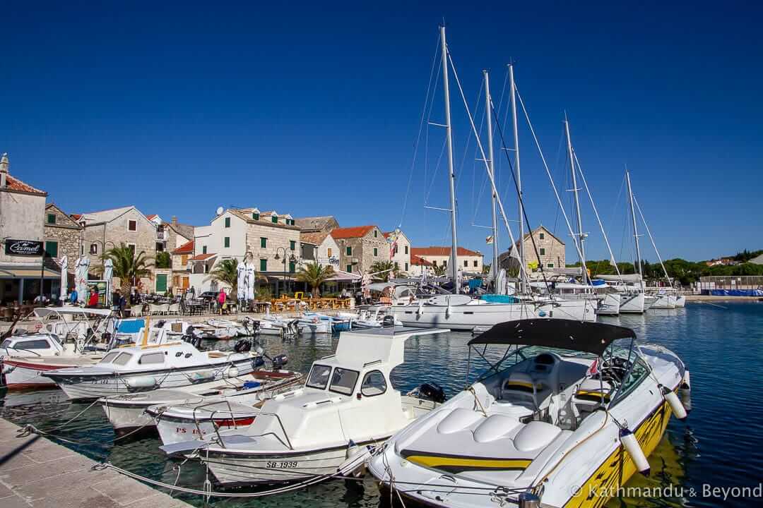 Primosten harbour, Croatia