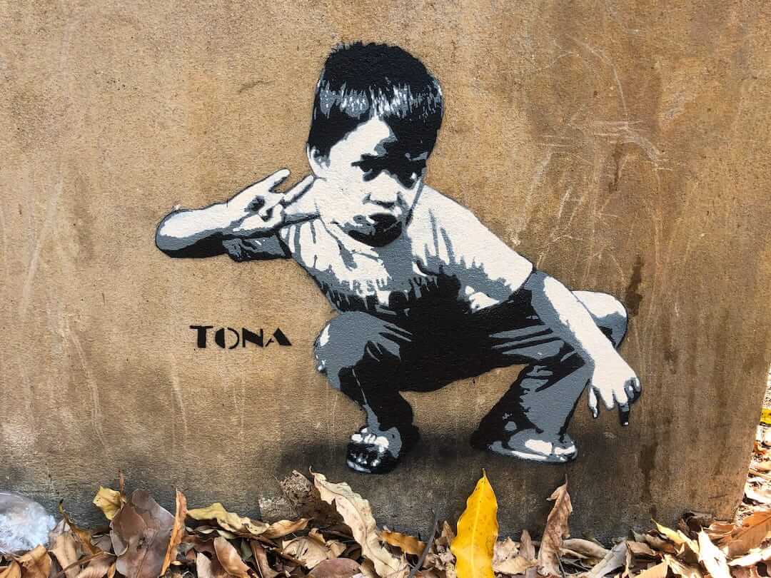 Tona Street Art Chiang Mai, Thailand 2-15