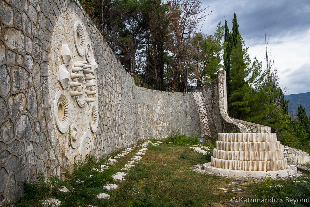 Partisan Memorial Cemetery Mostar Bosnia and Herzegovina