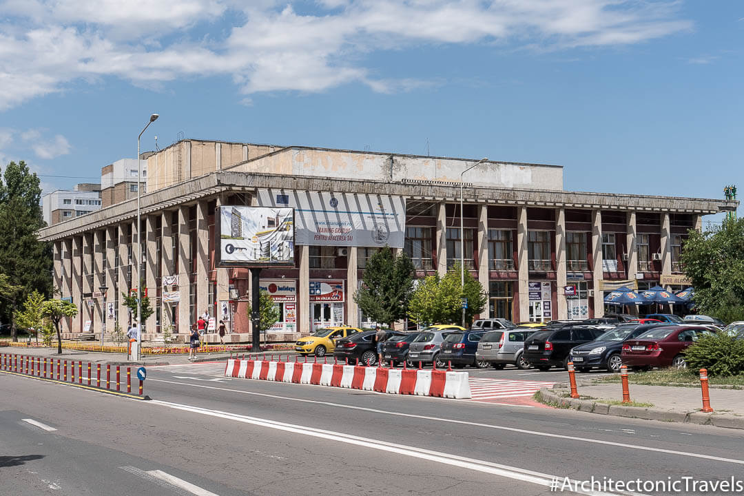 Culture House of Trade Unions in Tulcea, Romania | Modernist | Socialist architecture | former Eastern Bloc