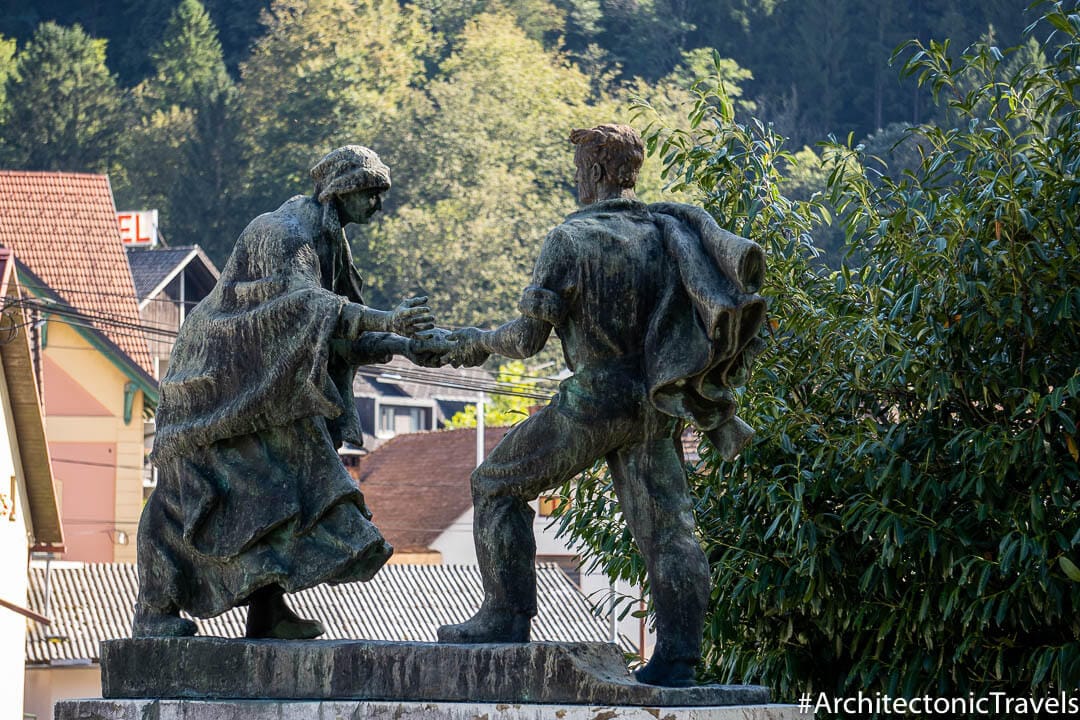 Monument to the National Liberation War Cerkno Slovenia