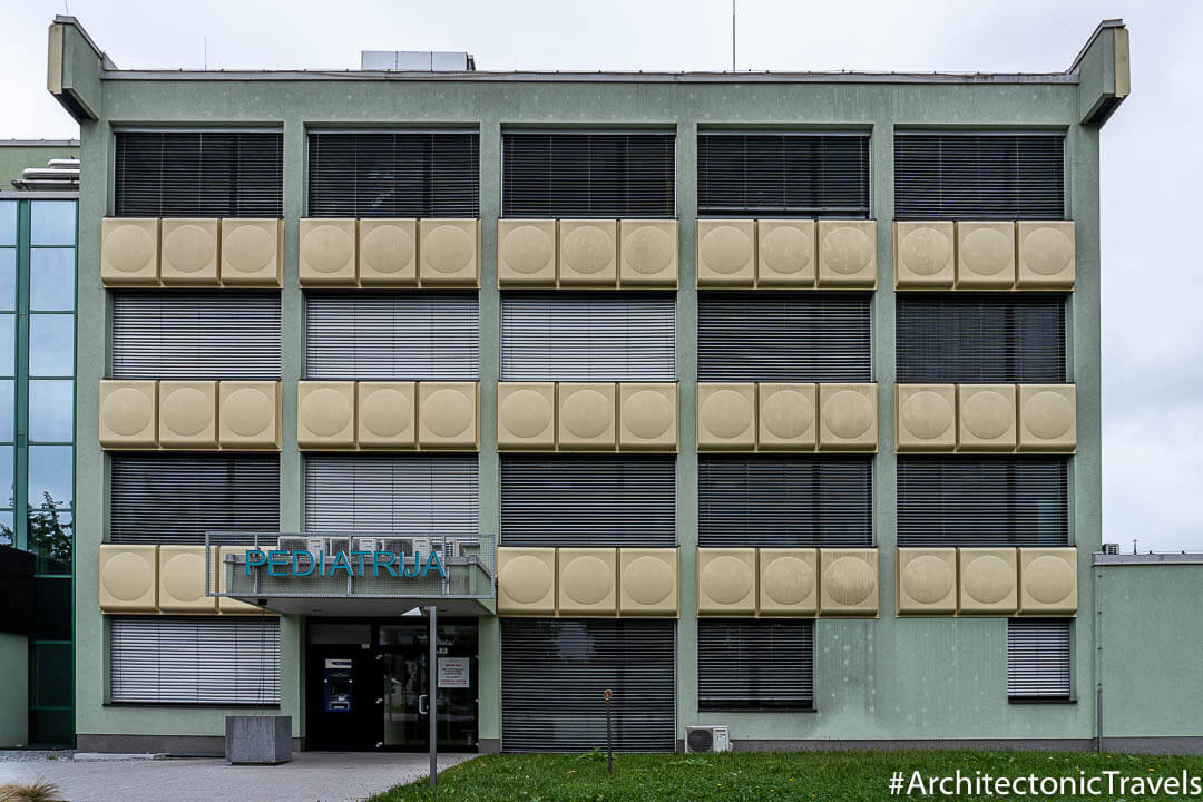 Paediatrics Department (Novo Mesto Health Centre) in Novo Mesto, Slovenia | Modernist | Socialist architecture | former Yugoslavia