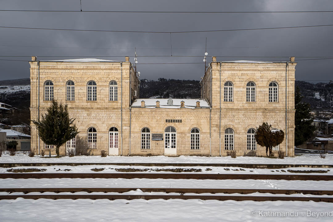 Sachkhere Railway Station Sachkhere Georgia-8