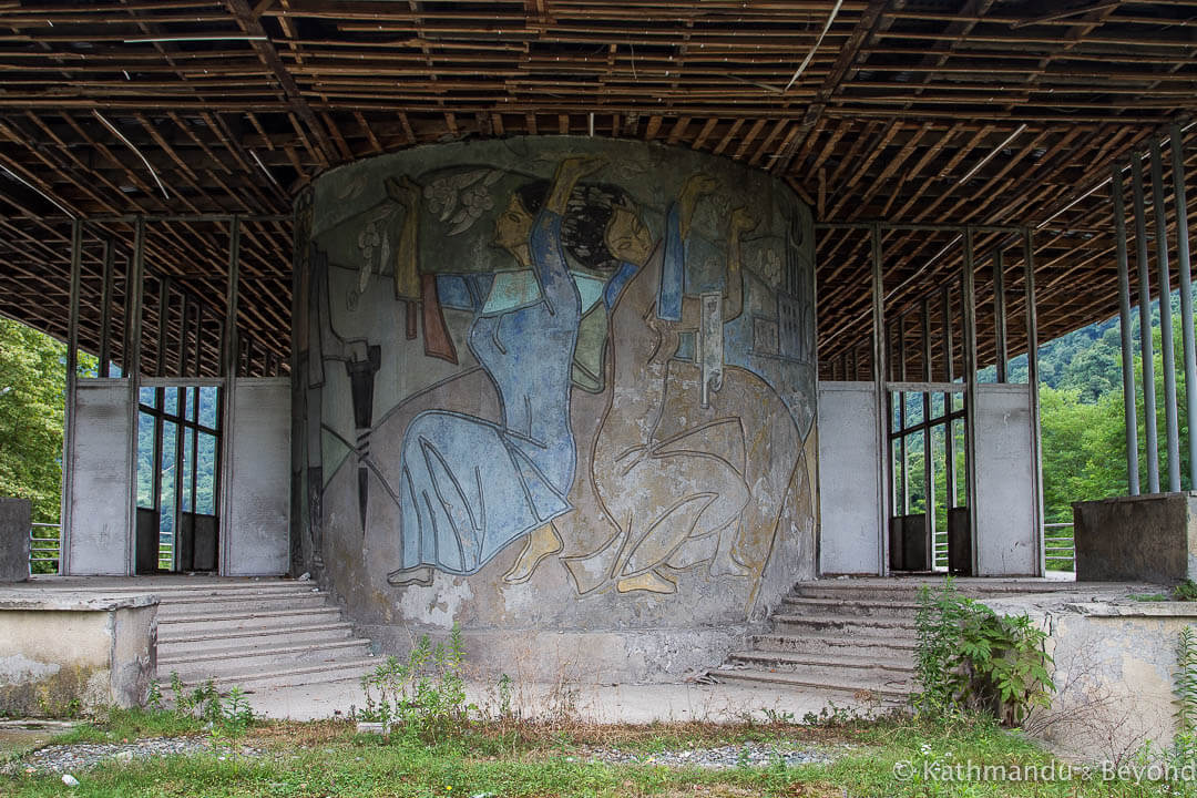 Former Cafe Lashkindar Tkvarcheli Abkhazia