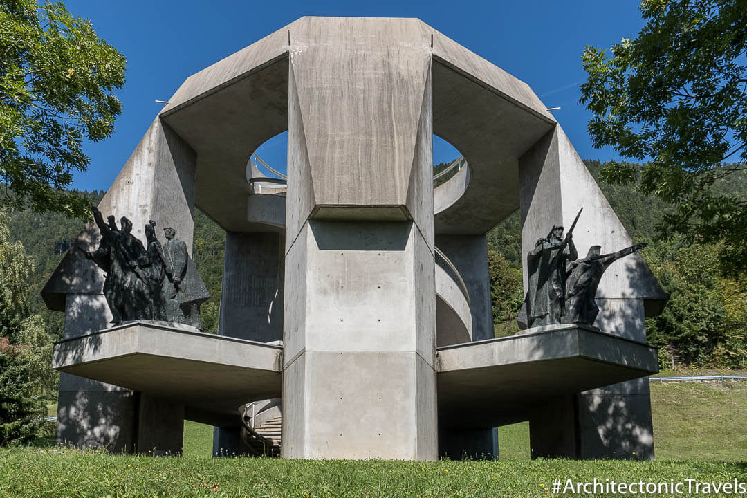 Monument Cankar Battalion in Drazgose Drazgose Slovenia 12