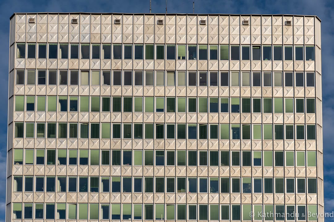 Metalka Building in Ljubljana, Slovenia | Modernist | Socialist architecture | former Yugoslavia