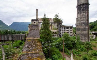 Abandoned Abkhazia: Thermal Power Plant in Tkvarcheli