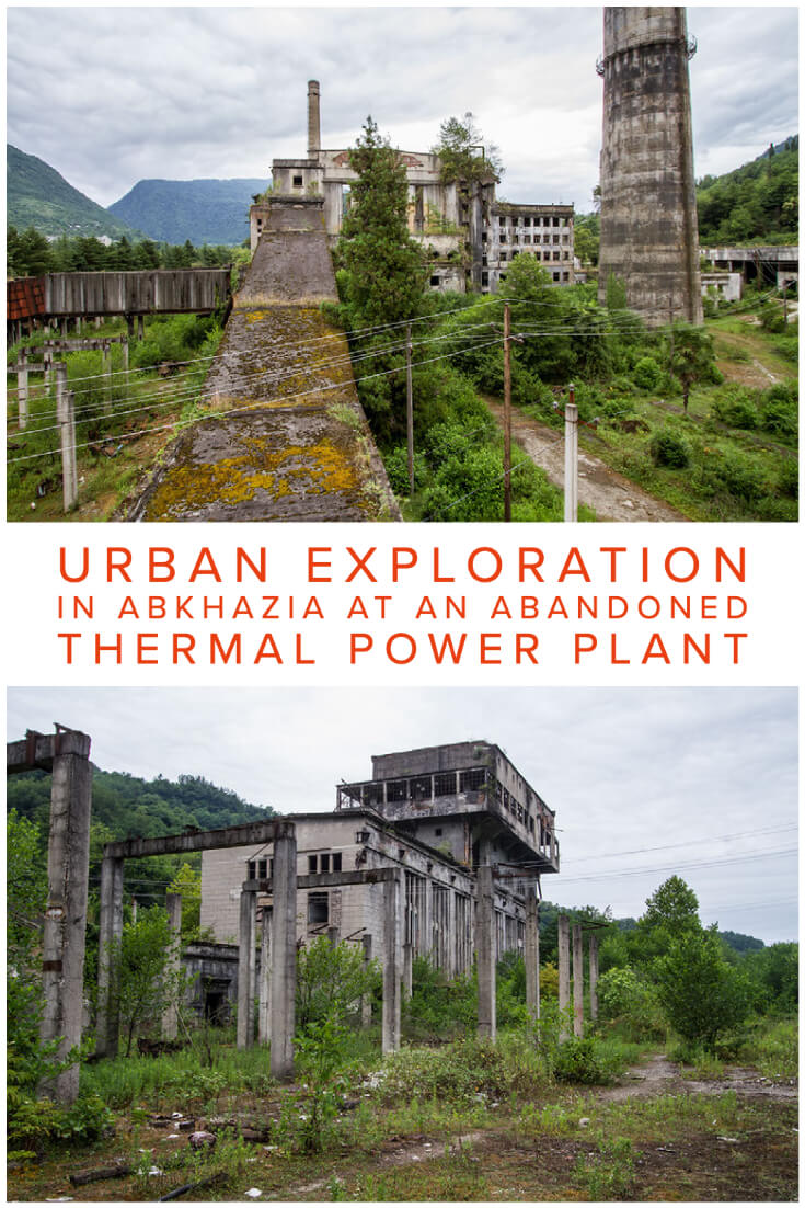 Visiting an abandoned thermal Power Plant in Tkvarcheli. This ruined power plant in Abkhazia is among our most interesting urban explorations (1)