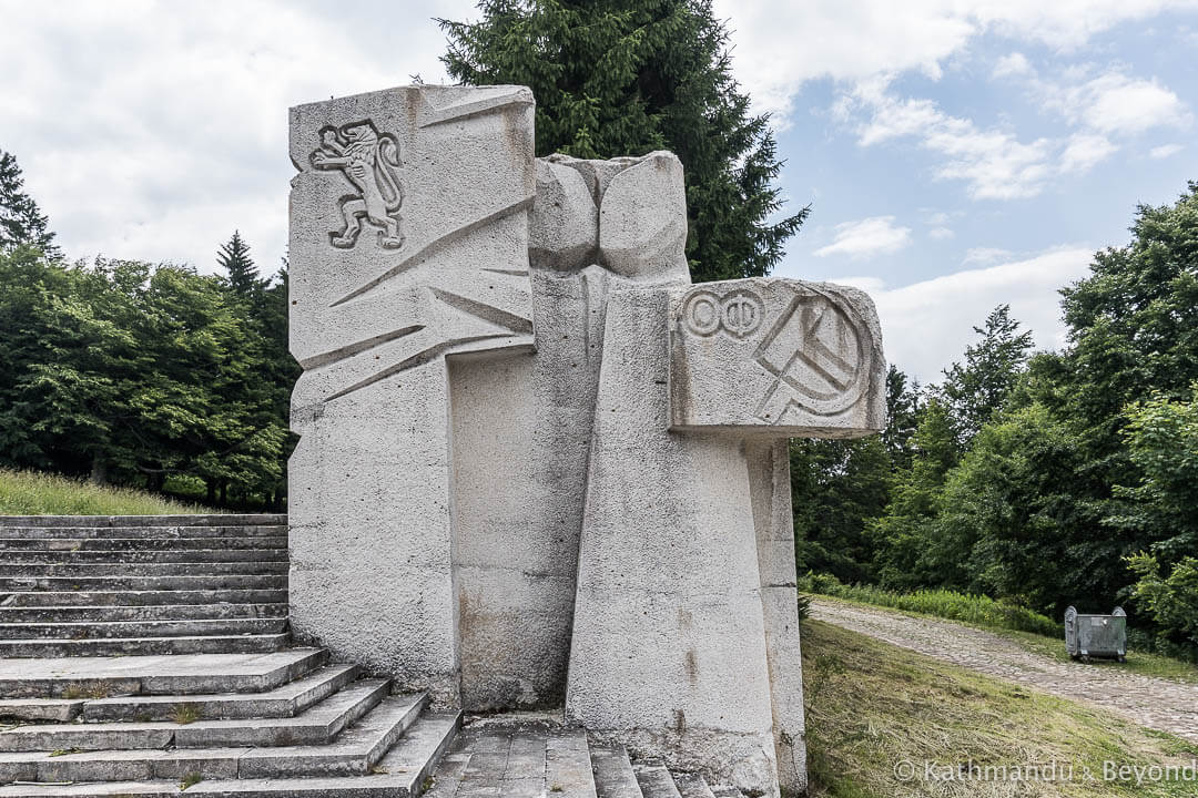 Monument to the Fatherland Front Buzludzha Bulgaria-5