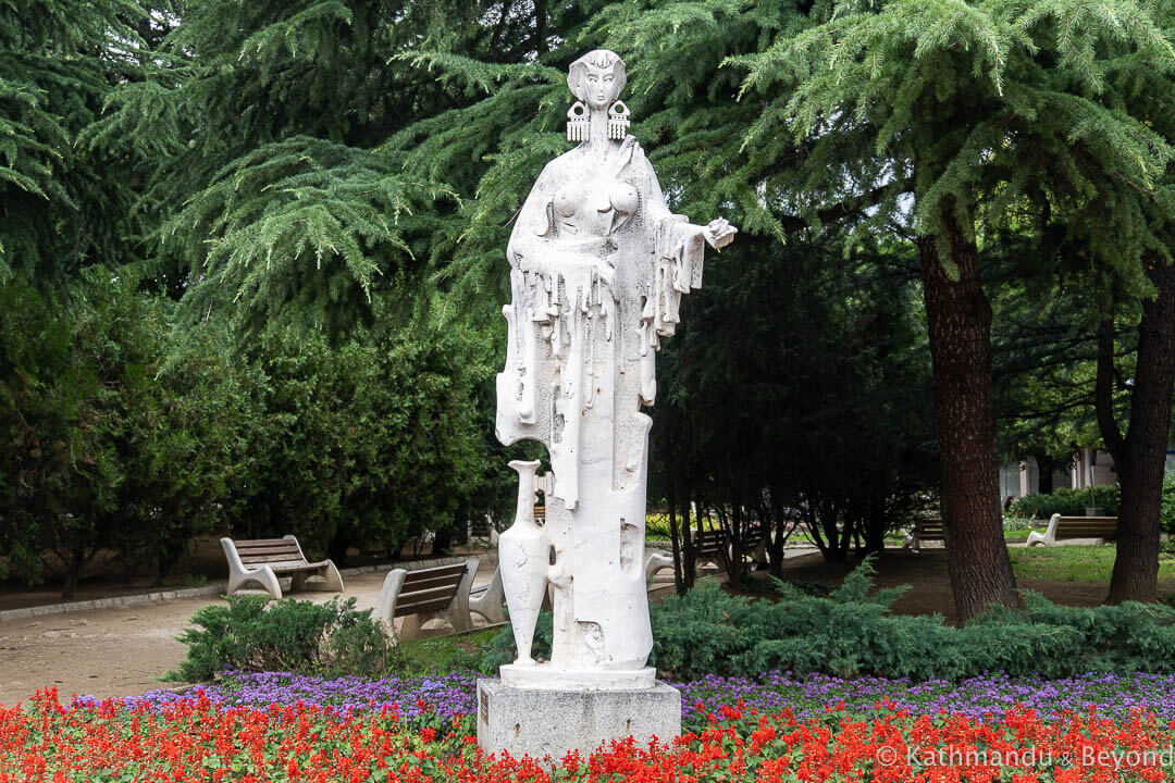 Monument Thracian Woman in Kazanlak, Bulgaria | Socialist monument | former Eastern Bloc