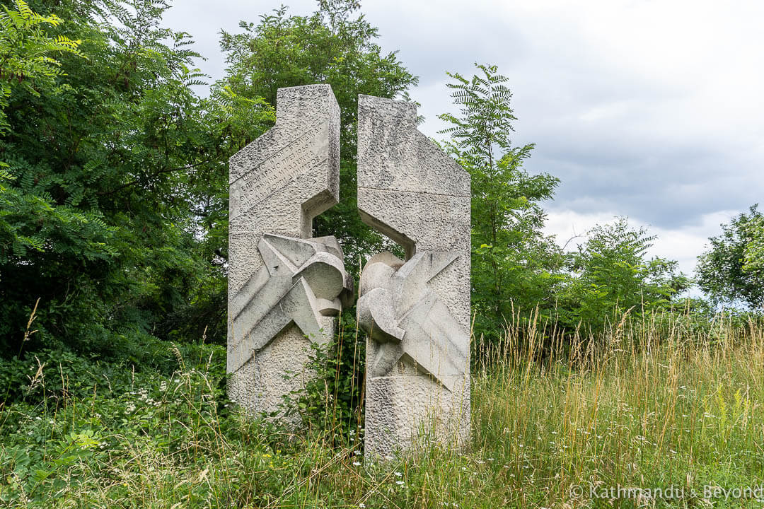Monument to the Road Brigade Buzludzha Bulgaria-2