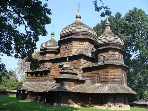Tserkva of Saint George in Drohobych, UNESCO World Heritage Site in Ukraine