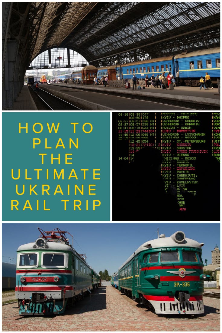 Travelling around Ukraine by rail #EasternEurope #travel #formerUSSR #itinerary #planning