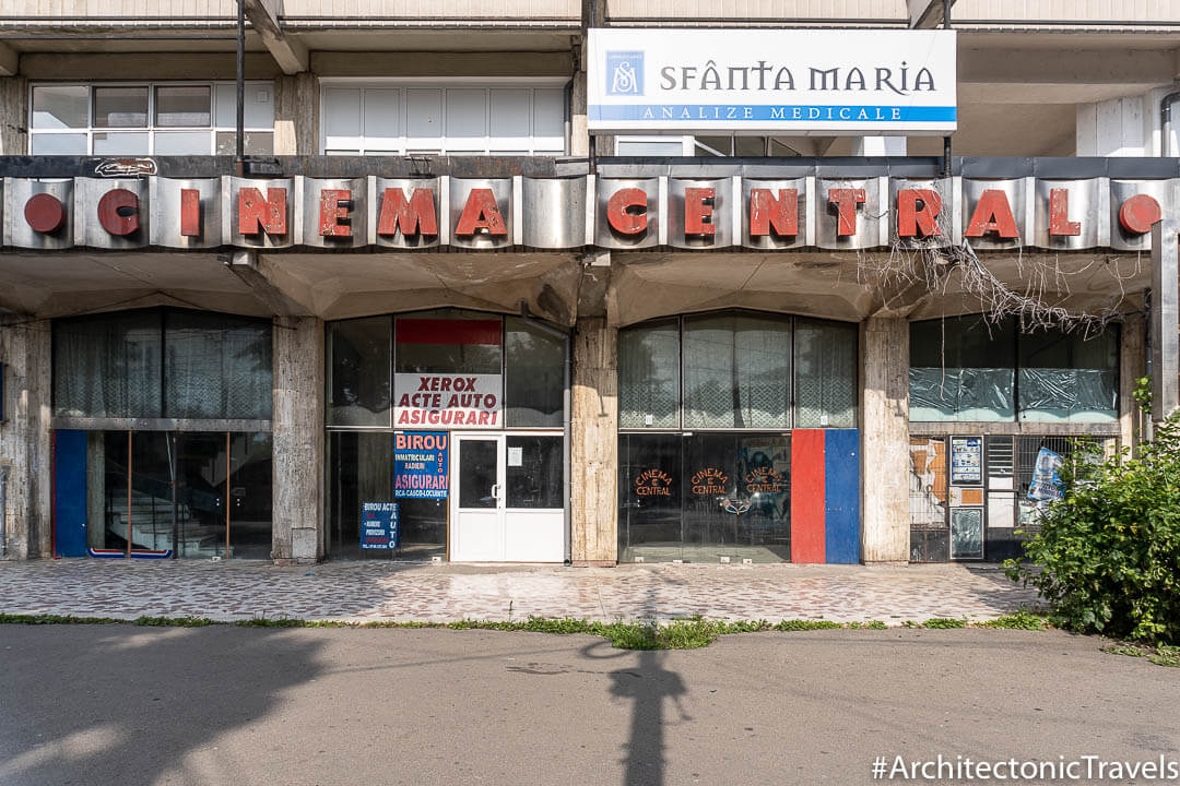 Former Cinema Central Braila Romania