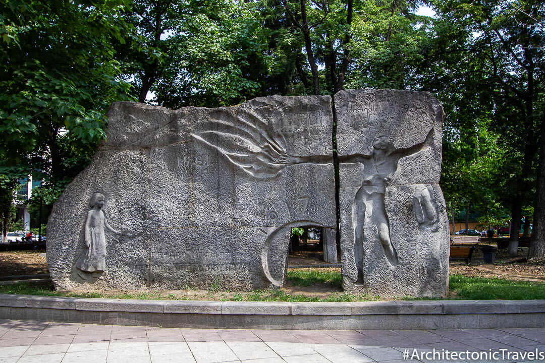 Wall of the Remembrance Tbilisi Georgia