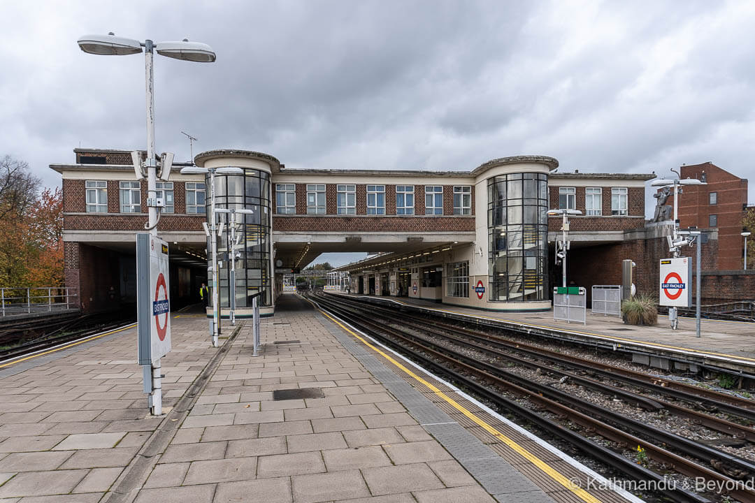 East Finchley Tube Station London England-22