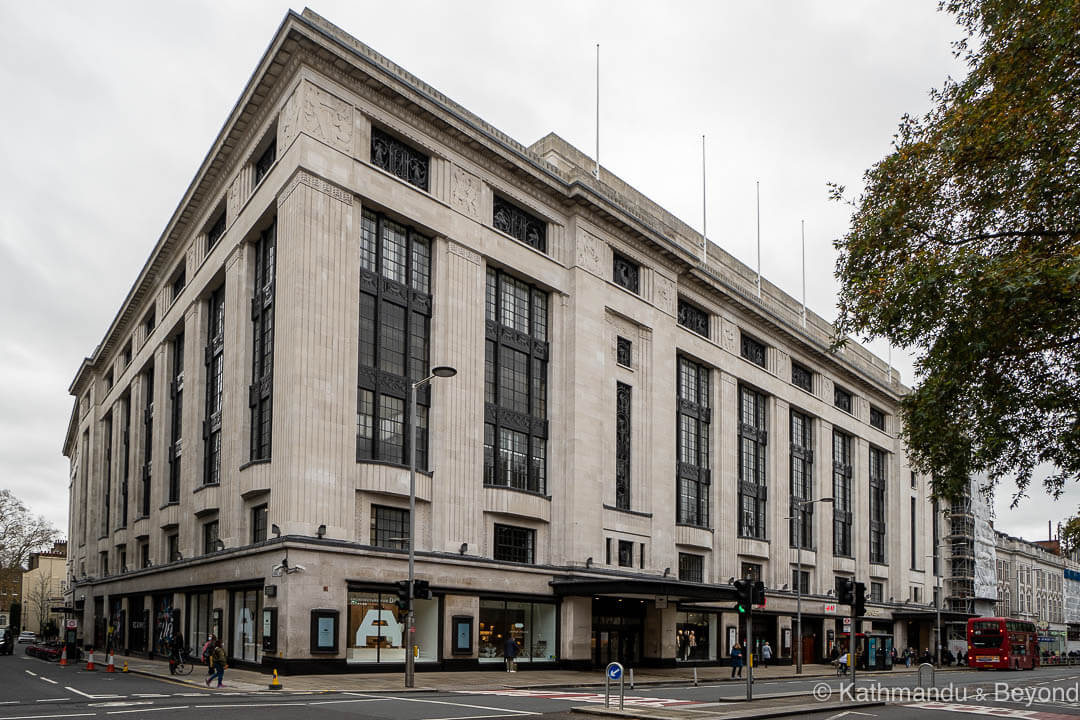 Former Derry & Toms Department Store London England-4