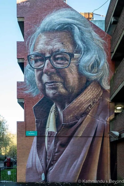 Smug One street art in London - Webheath Estate London England-8