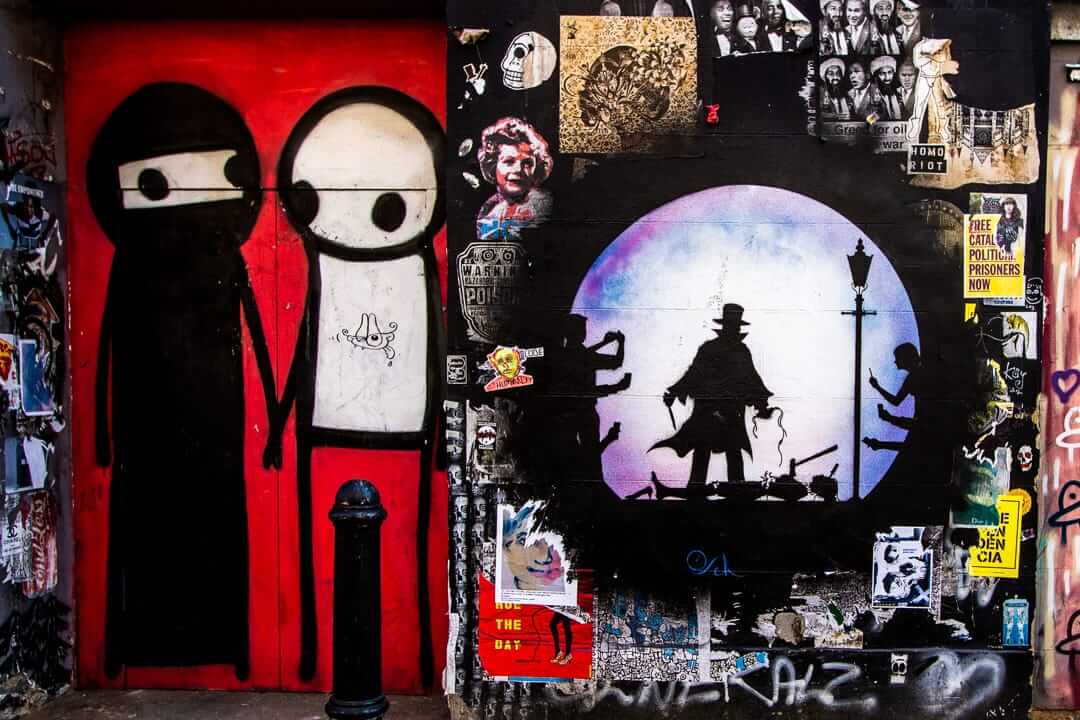 Stix and Otto Schade street art in Shoreditch London England-26-2