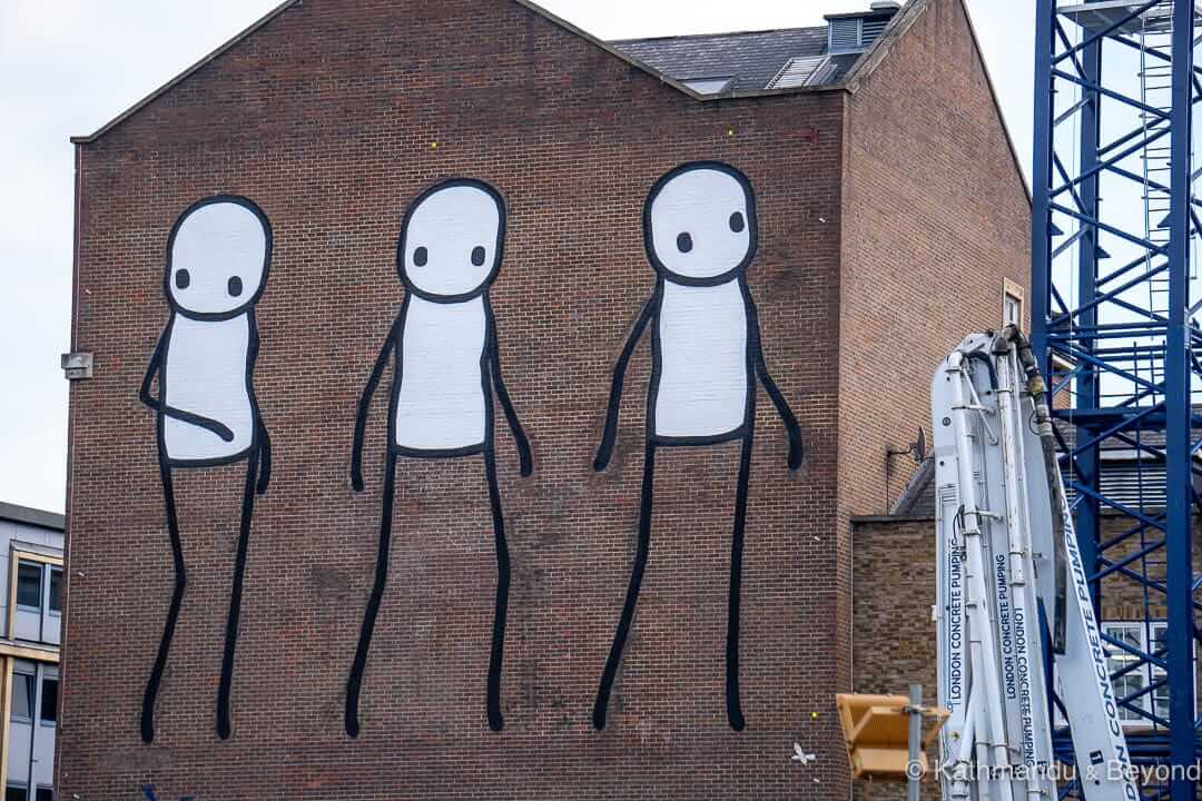 Stix street art in Shoreditch London England-8