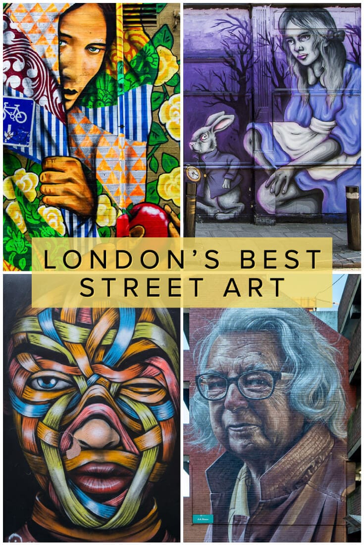 The best Street Art in London #streetart #graffiti #camden #shoreditch #England #UK