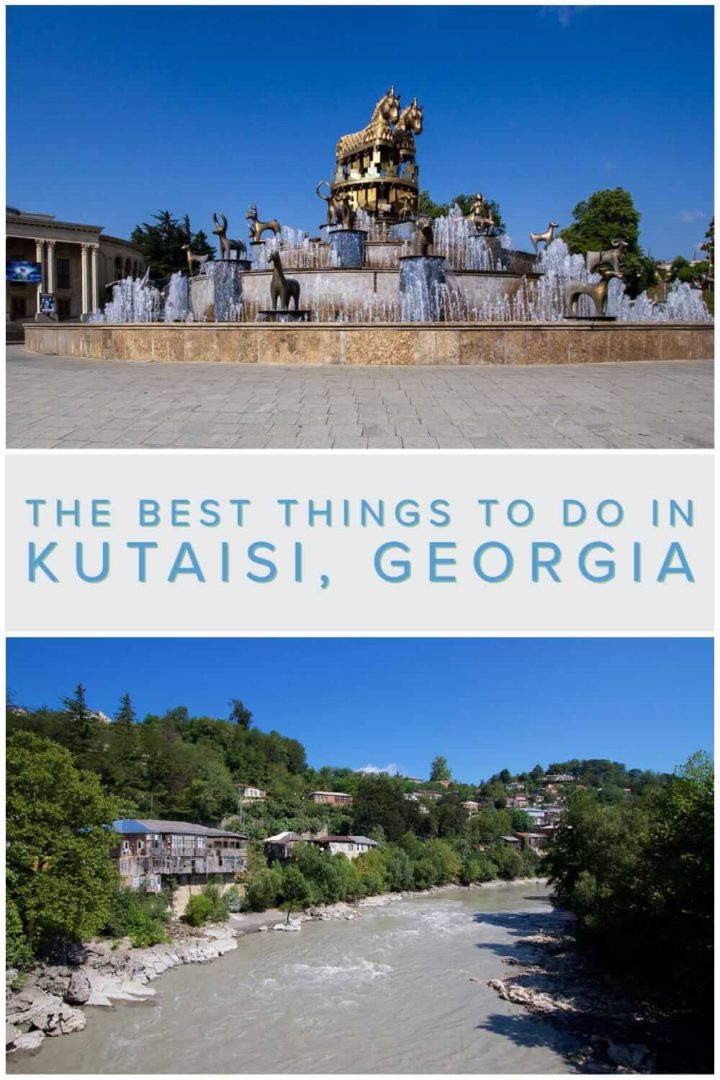 A guide to the best things to do in Kutaisi, Georgia. What to do in Kutaisi with a self-guided walking tour map for independent travellers #Caucasus #travel