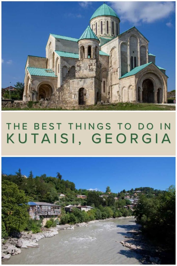 A guide to the best things to do in Kutaisi, Georgia. What to do in Kutaisi with a self-guided walking tour map for independent travellers #travel #Caucasus