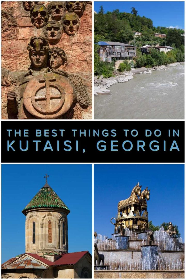 A guide to the best things to see in Kutaisi, Georgia. What to do in Kutaisi with a self-guided walking tour map for independent travellers #Caucasus #travel