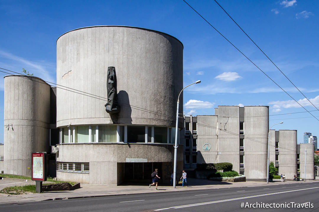 Agricultural Information and Rural Business Centre (Lithuanian Institute of Agrarian Economics in Vilnius, Lithuania | Brutalist | Soviet architecture | former USSR