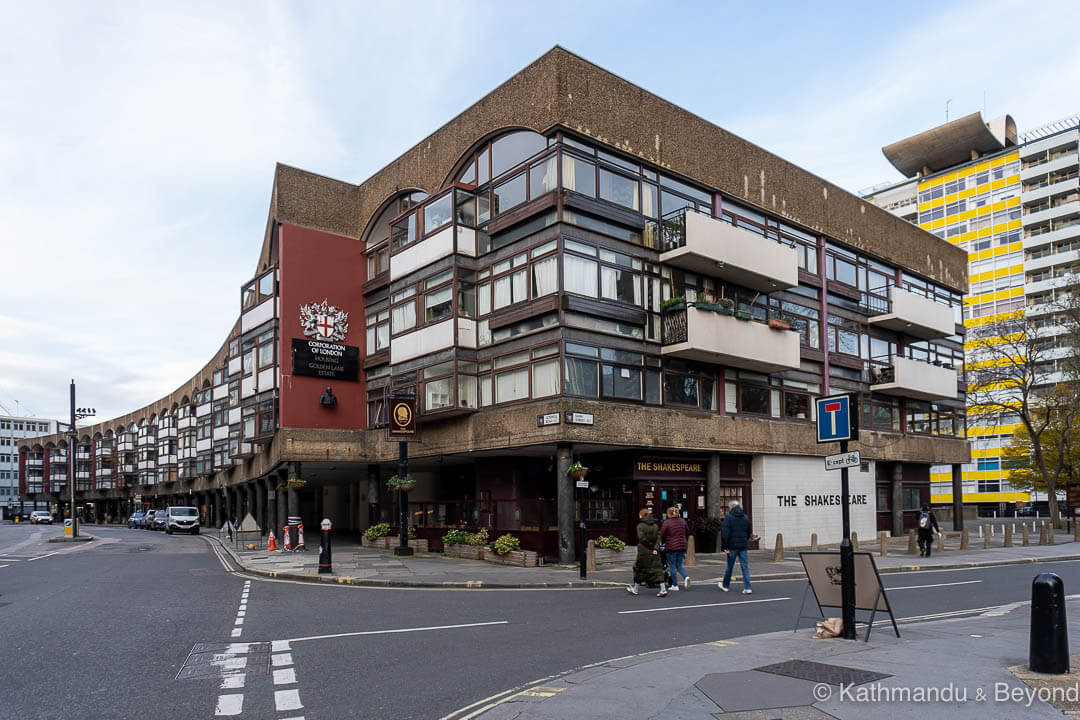 Crescent House (Golden Lane Estate) London Enlgand