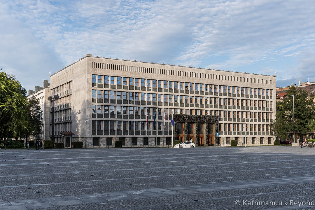 National Assembly Building of Slovenia Republic Square Ljubljana Slovenia