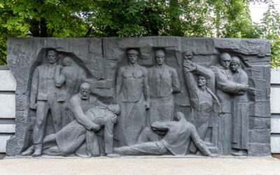 Memorial “Black Fence”, part of the Memorial to the Revolutionary, Military and Labour Glory of Railway Workers