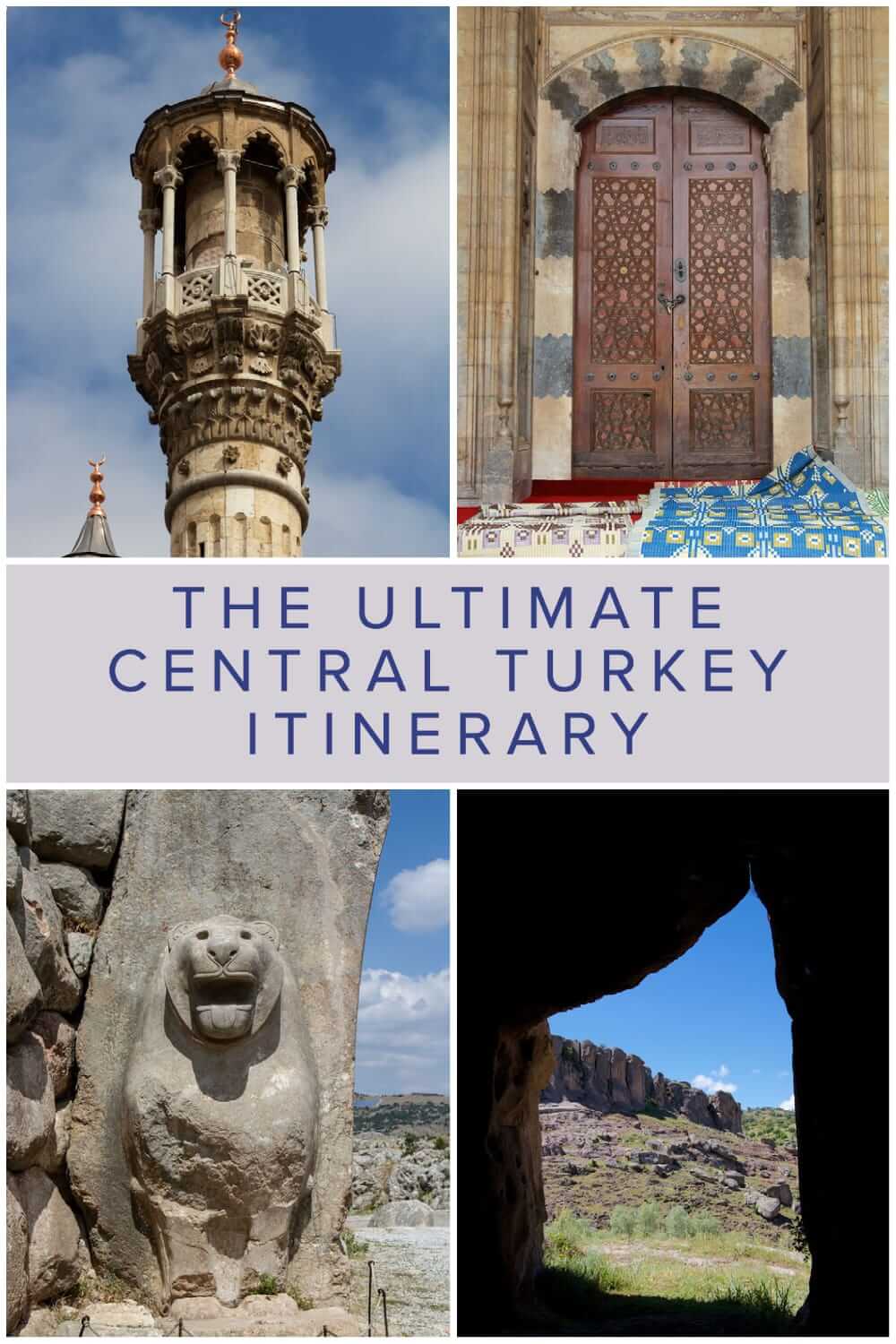 Central Turkey itinerary from for backpackers and independent travellers #travel #travelplanning #europe