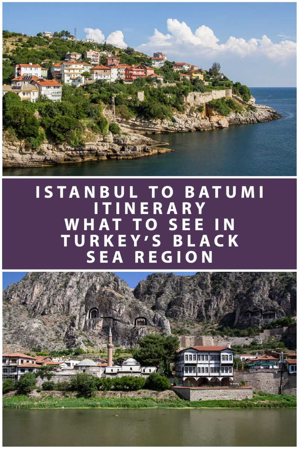 Istanbul to Batumi itinerary - Places to visit in the Black Sea region of Turkey #travelplanning #europe