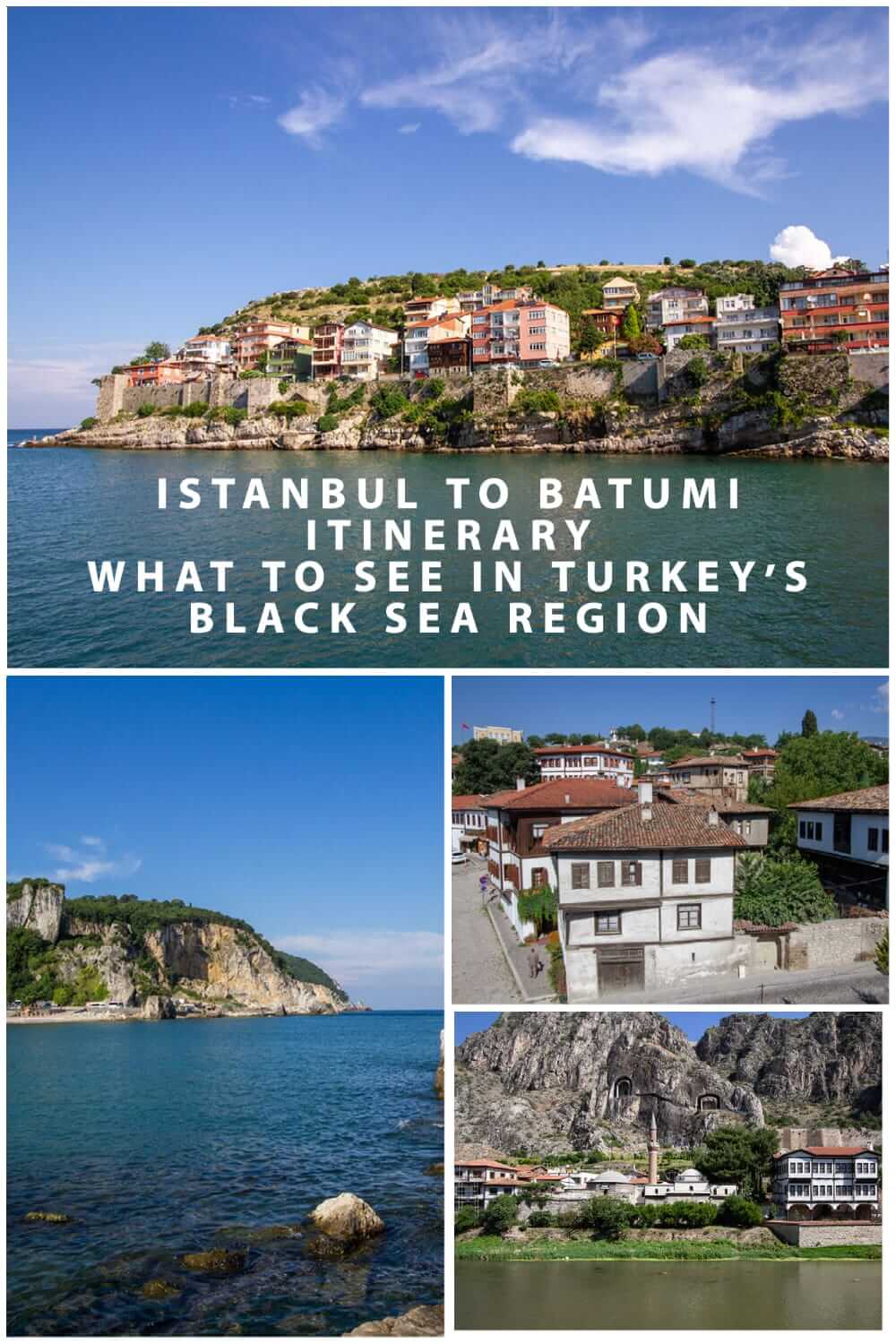 Istanbul to Batumi itinerary - Places to visit in the Black Sea region of Turkey #travelplanning #roadtrip #europe