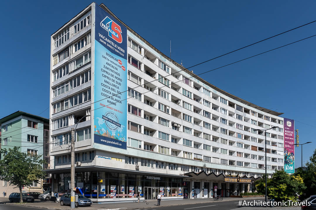 Complex Republica in Cluj Napoca, Romania | Modernist | Socialist architecture | former Eastern Bloc