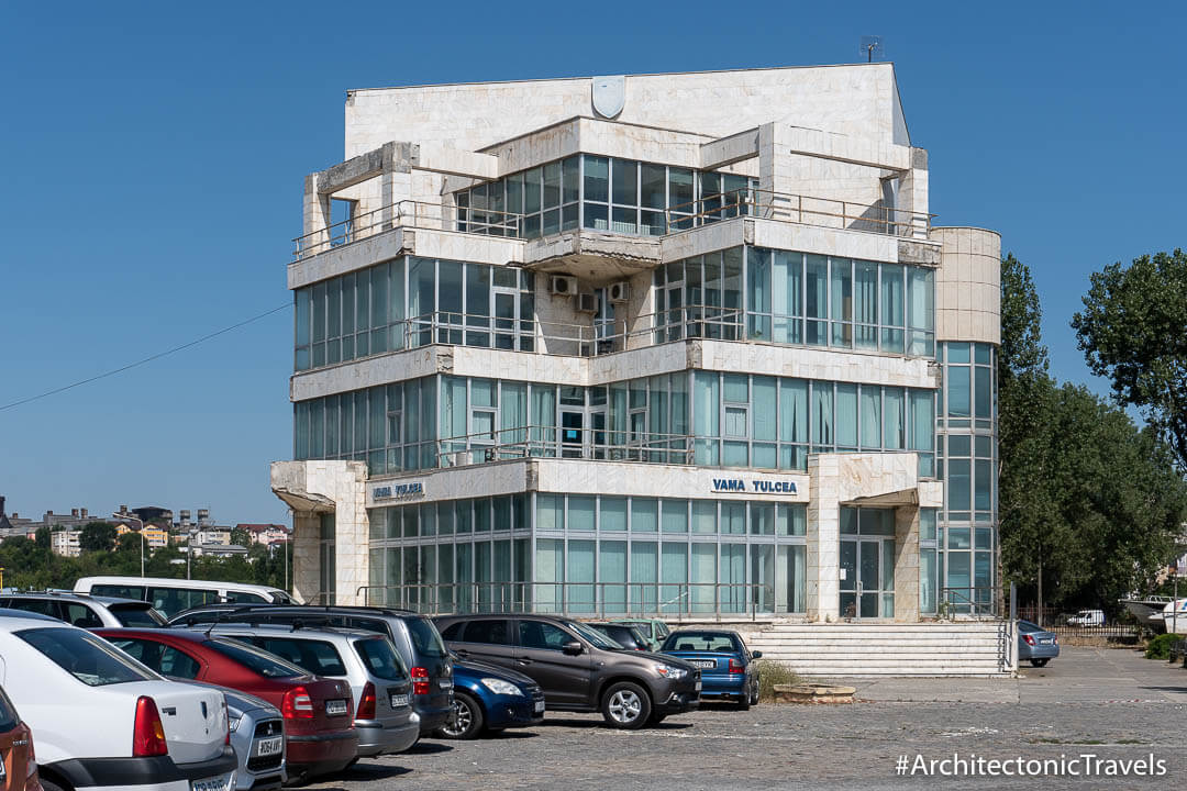 Customs House in Tulcea, Romania | Modernist | Socialist architecture | former Eastern Bloc