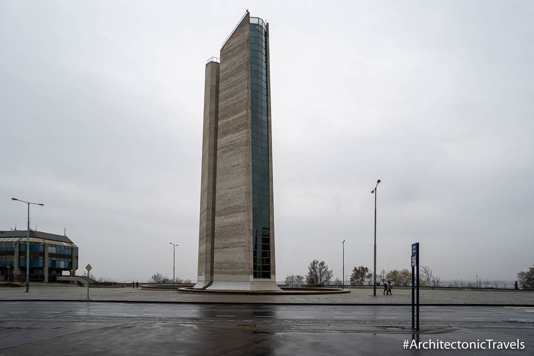 Strahov Tunnel Ventilation Tower Prague Czech Republic