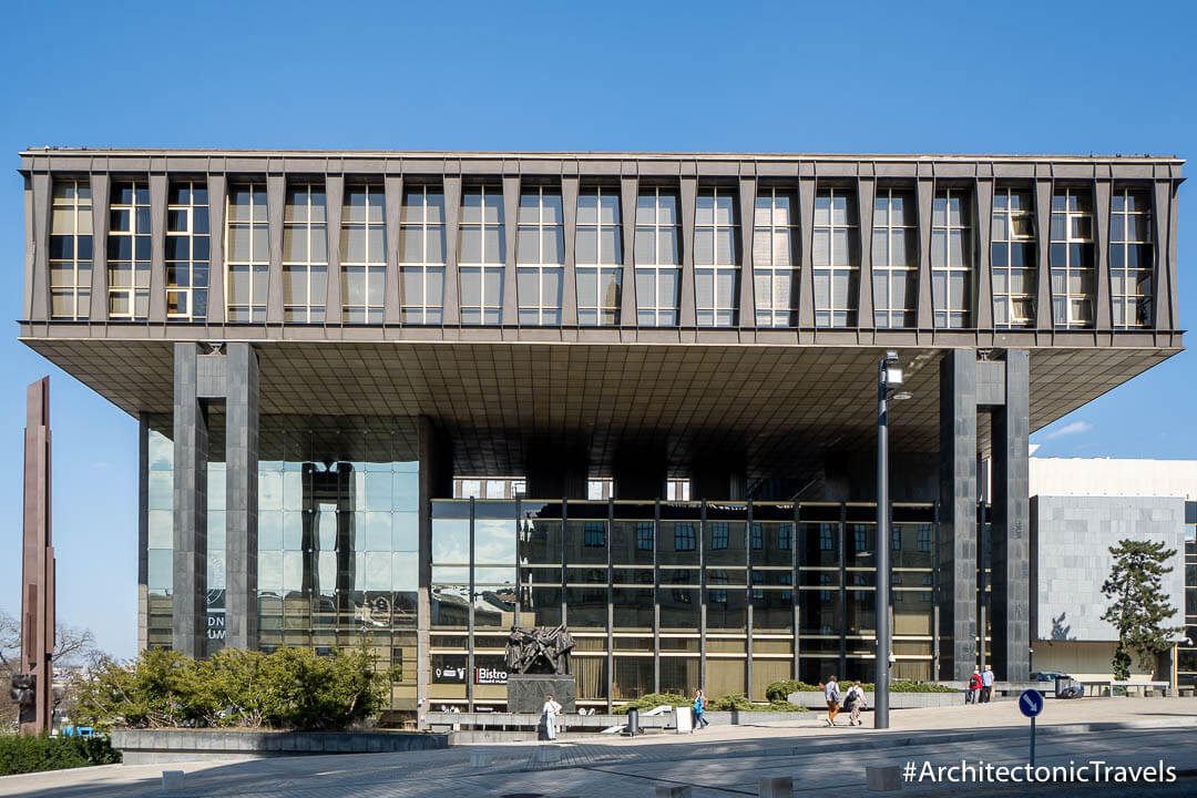 New Building of the National Museum (former Federal Assembly building) in Prague, Czech Republic | Modernist | Communist architecture | former Eastern Bloc