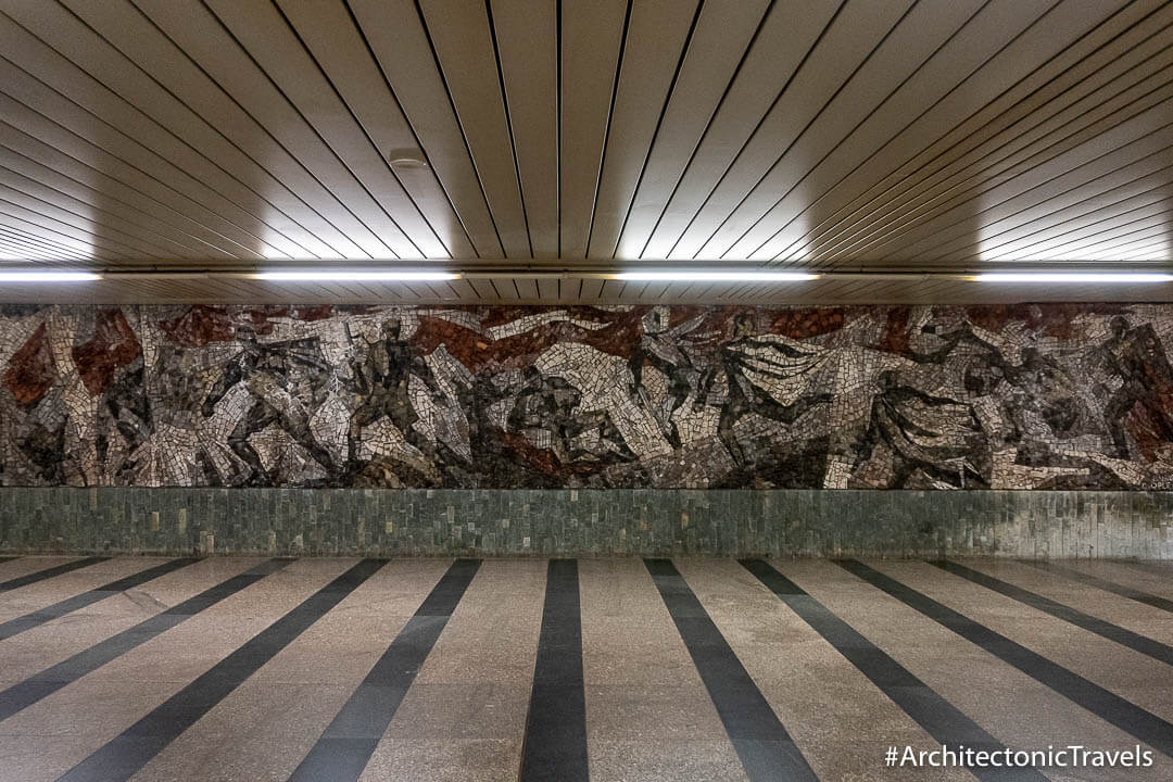 Battle of Sokolovo (Florenc Metro Station) Prague Czech Republic