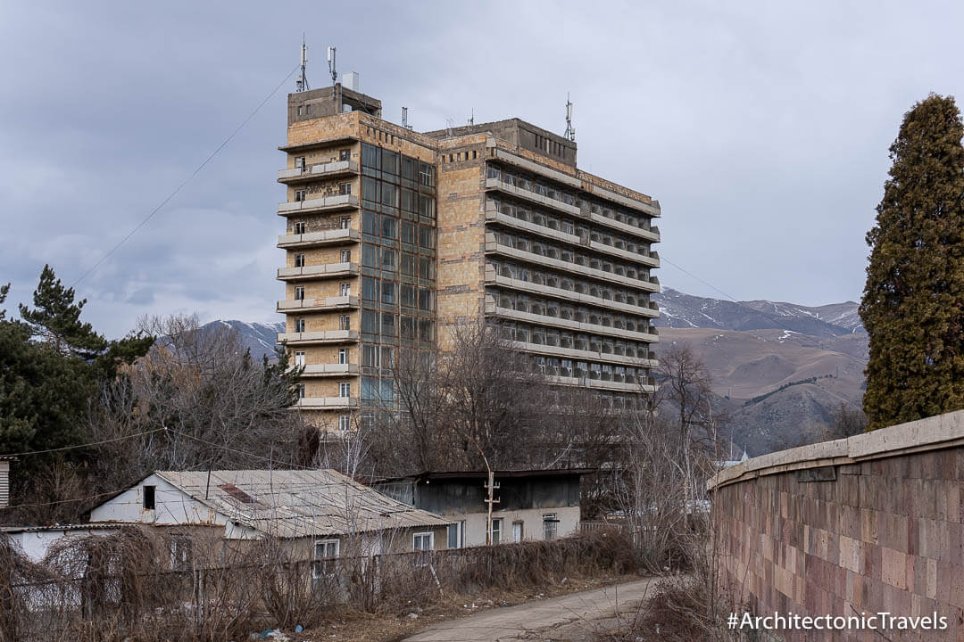 Armenia Hotel and Health Resort in Vanadzor, Armenia | Modernist | Soviet architecture | former USSR