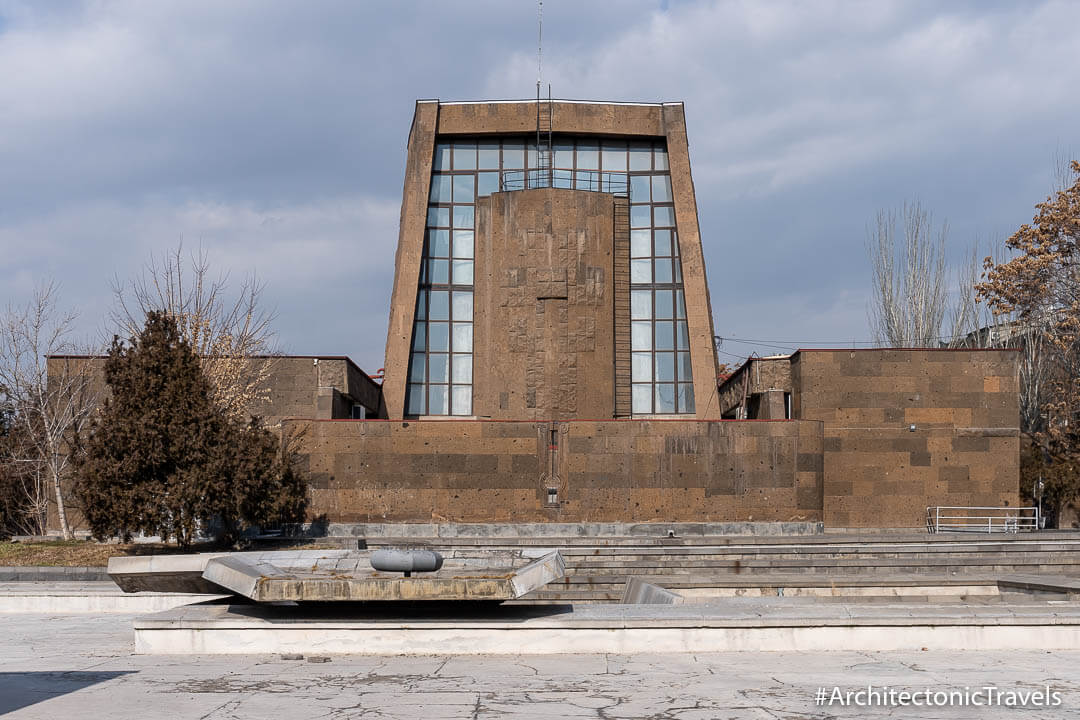 Komitas Chamber Music House in Yerevan, Armenia | Modernist | Soviet architecture | former USSR