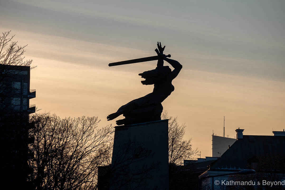 Monument to the Heroes of Warsaw Warsaw Poland-2