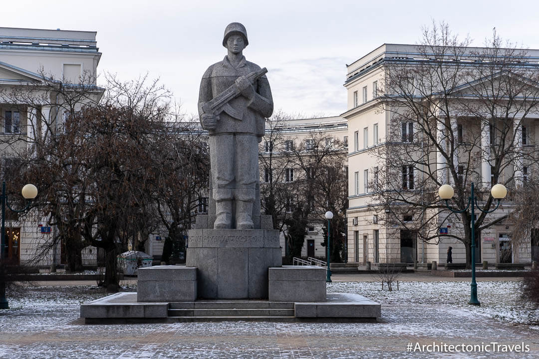 Monument to the Soldier of the 1st Polish Army Warsaw Poland-7