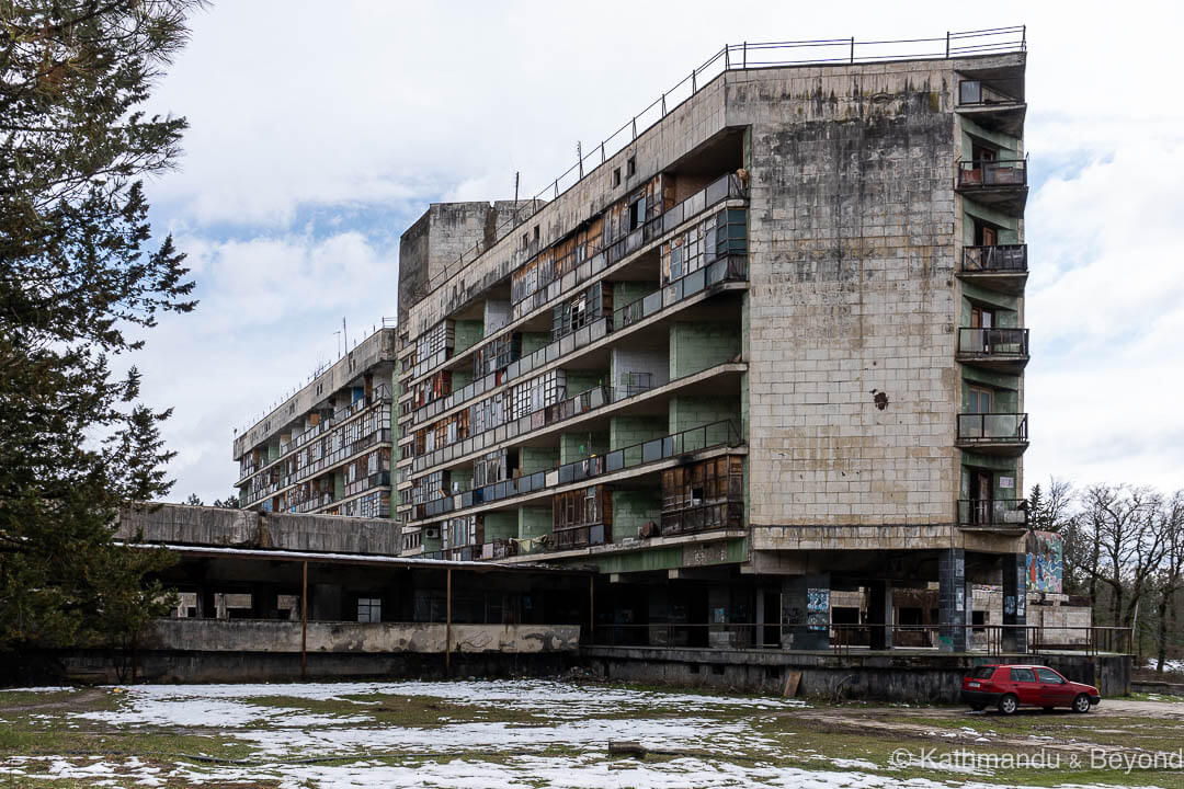 Sanatorium Aia in Tskaltubo, Georgia | Modernist | Soviet architecture | former USSR