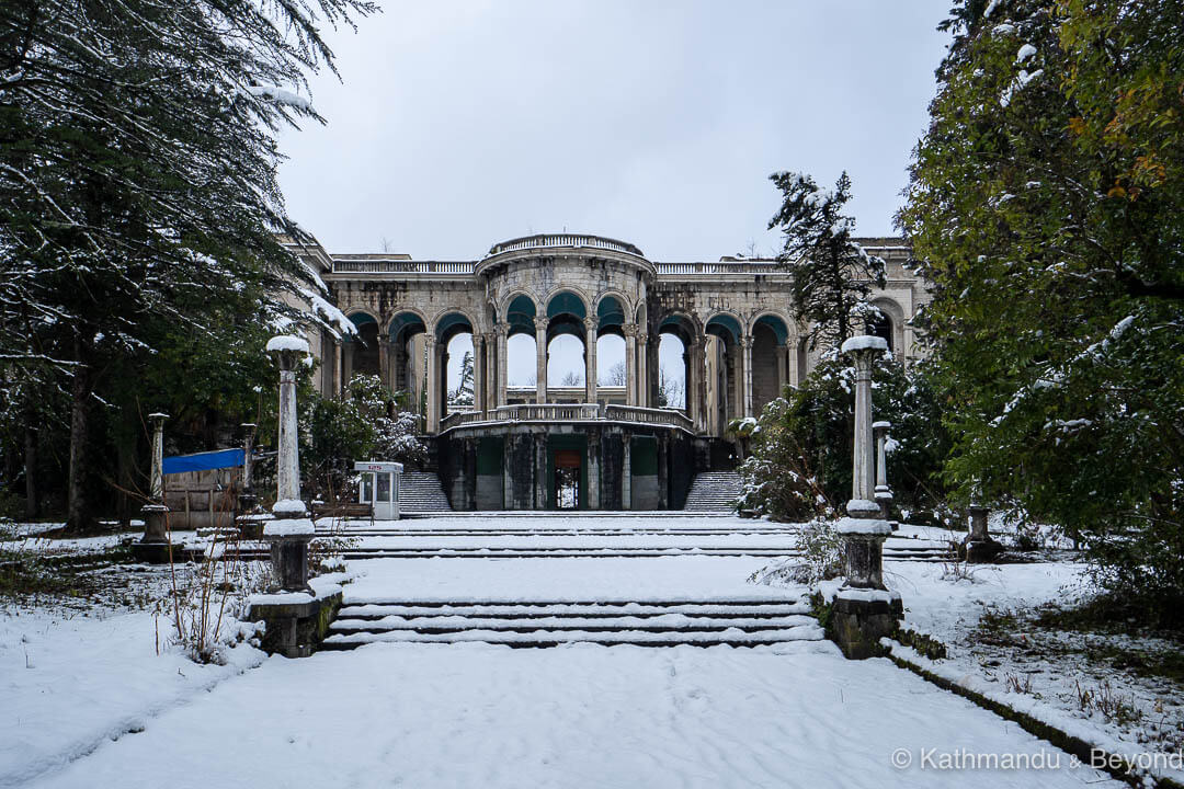 Sanatorium Medea in Tskaltubo, Georgia | Stalinist Empire style | Soviet architecture | former USSR