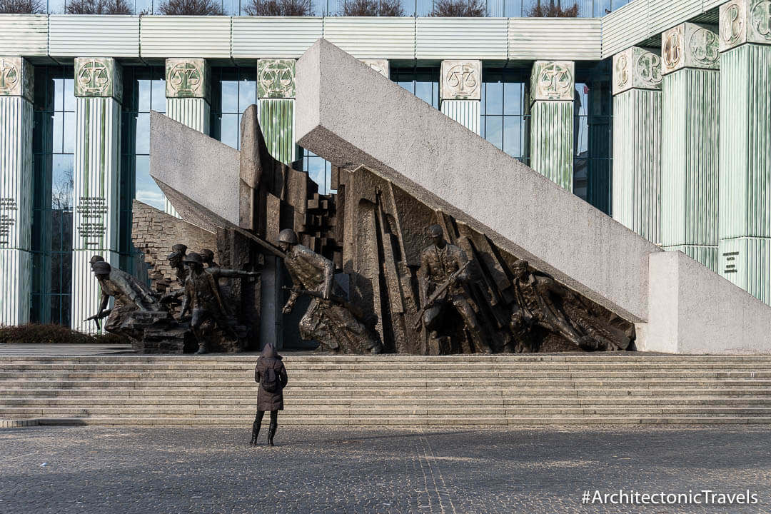 Warsaw Uprising Monument in Warsaw, Poland | War memorial | Communist monument | former Eastern Bloc