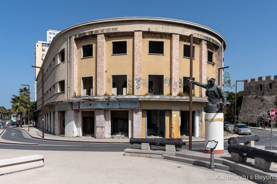 Former Hotel Volga in Durrës, Albania | Modernist architecture | former Eastern Bloc